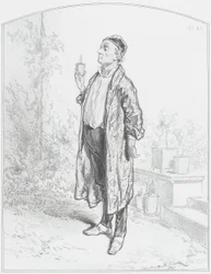Le cineraria candidissima, Tafel 3 aus Les Toquades, 1858